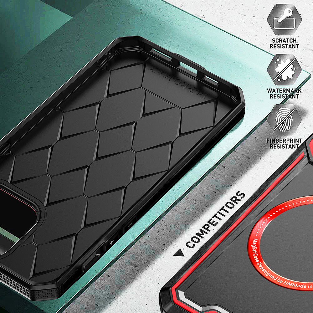 Pro iPhone 14 Pro magnetické pouzdro na telefon PC TPU nárazuvzdorný zadní kryt kompatibilní s MagSafe Pro iPhone 14 Pro magnetické pouzdro na telefon PC TPU nárazuvzdorný zadní kryt kompatibilní s MagSafe
